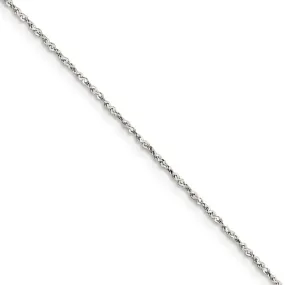 0.5mm, Sterling Silver, Twisted Serpentine Chain, 20 inch