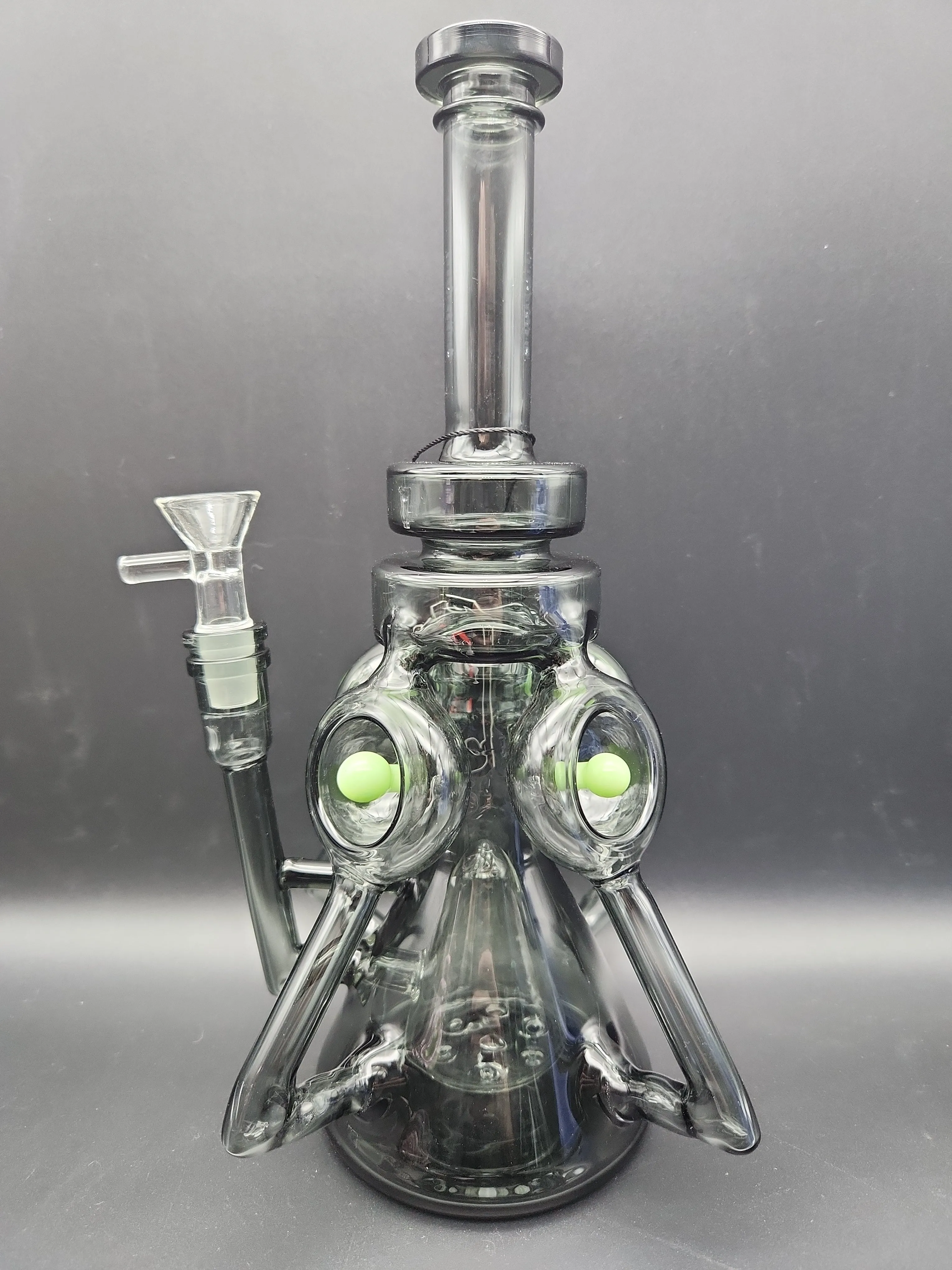 11 Quad Tube Recycler w/ Pyramid Perc