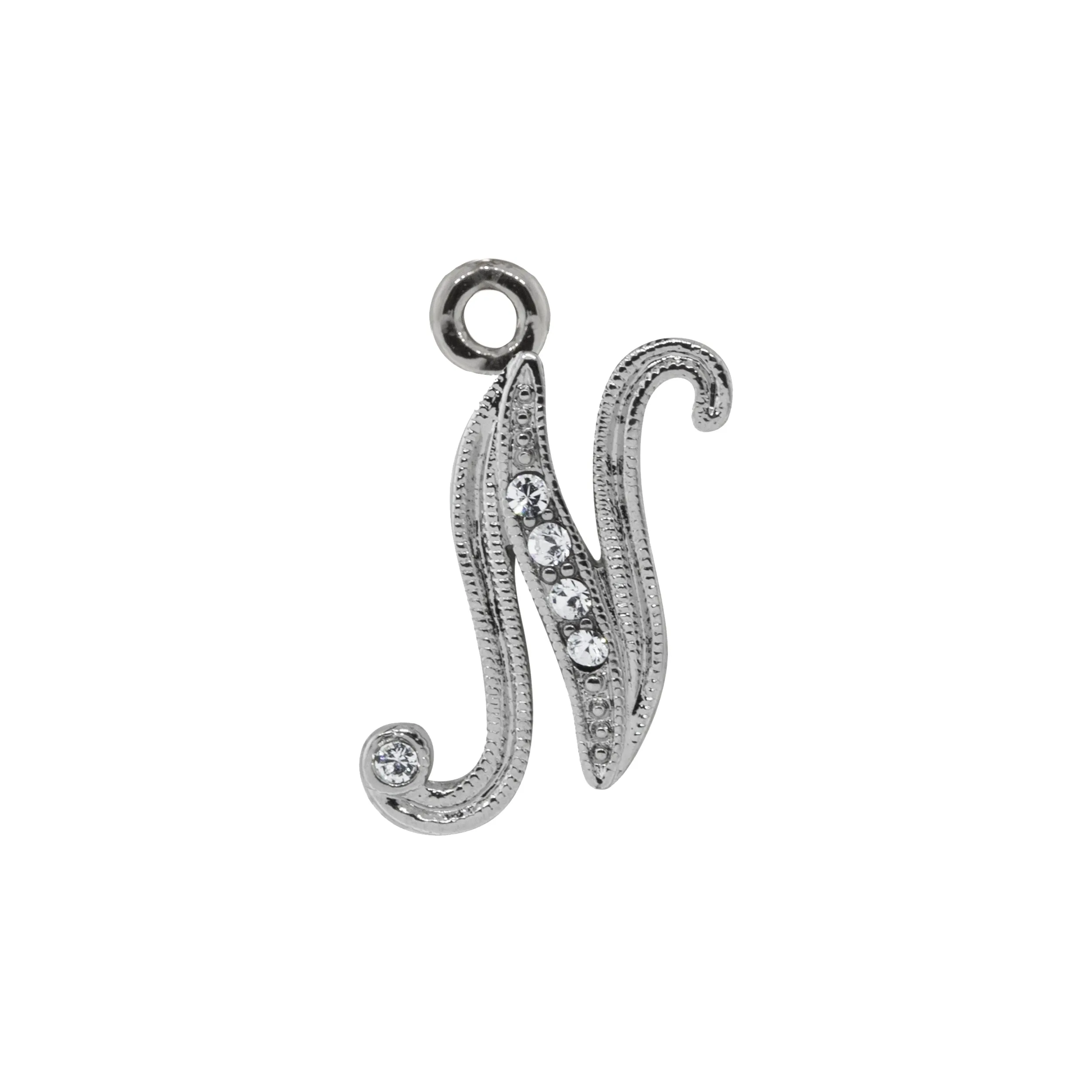 1928 Jewelry Crystal Accent Initial Charm