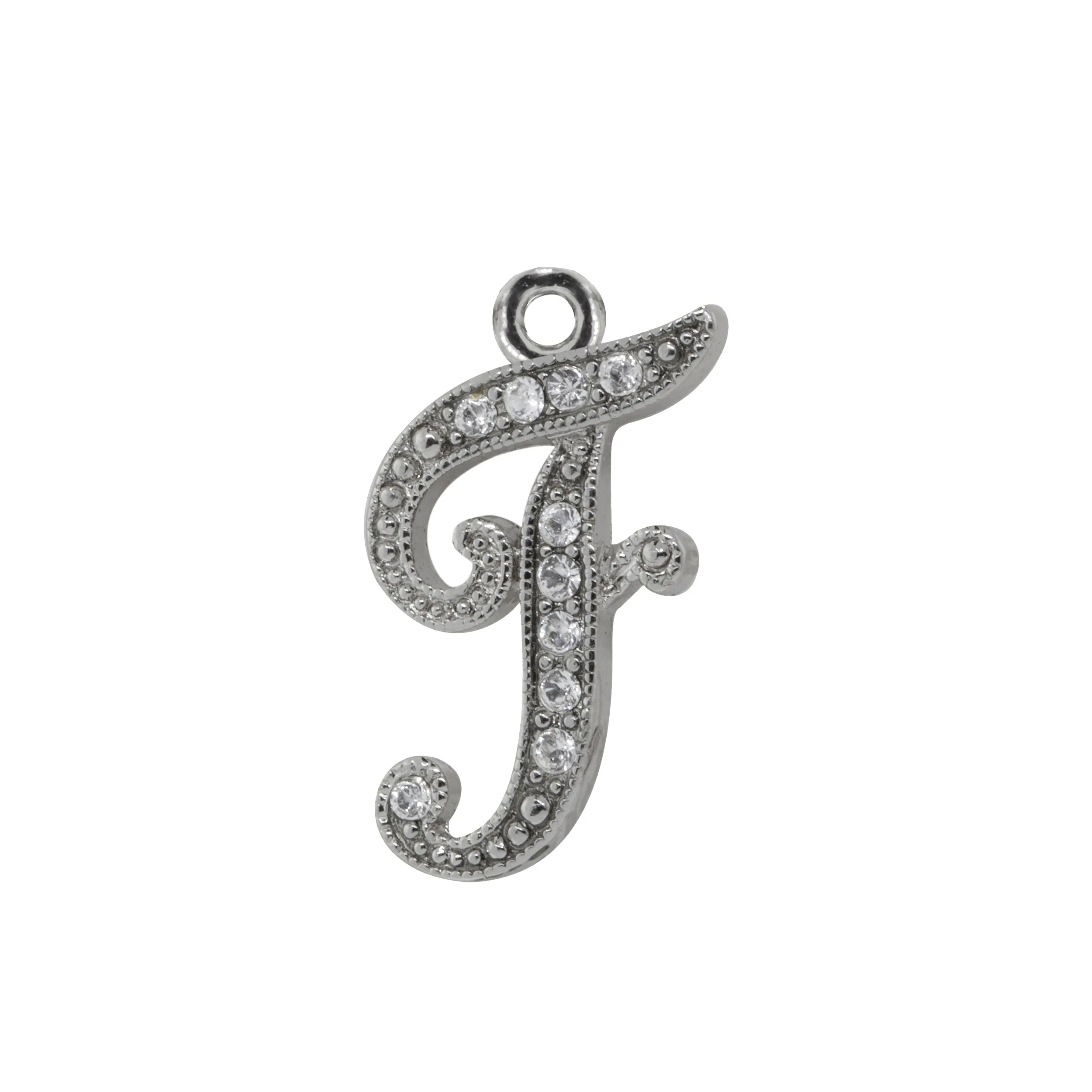 1928 Jewelry Crystal Accent Initial Charm