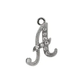 1928 Jewelry Crystal Accent Initial Charm