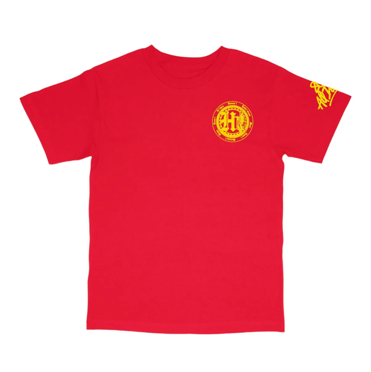 808ALLDAY Red Circle HI Kam Islands T-Shirt