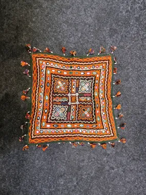 A Touch of Ethnic Brilliance: The Kutch Embroidery Foot Mat by Rakhi Soni Jayeshbhai