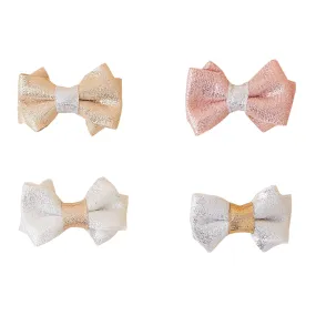 Accessorize London Girl's R 4X Bow Clips