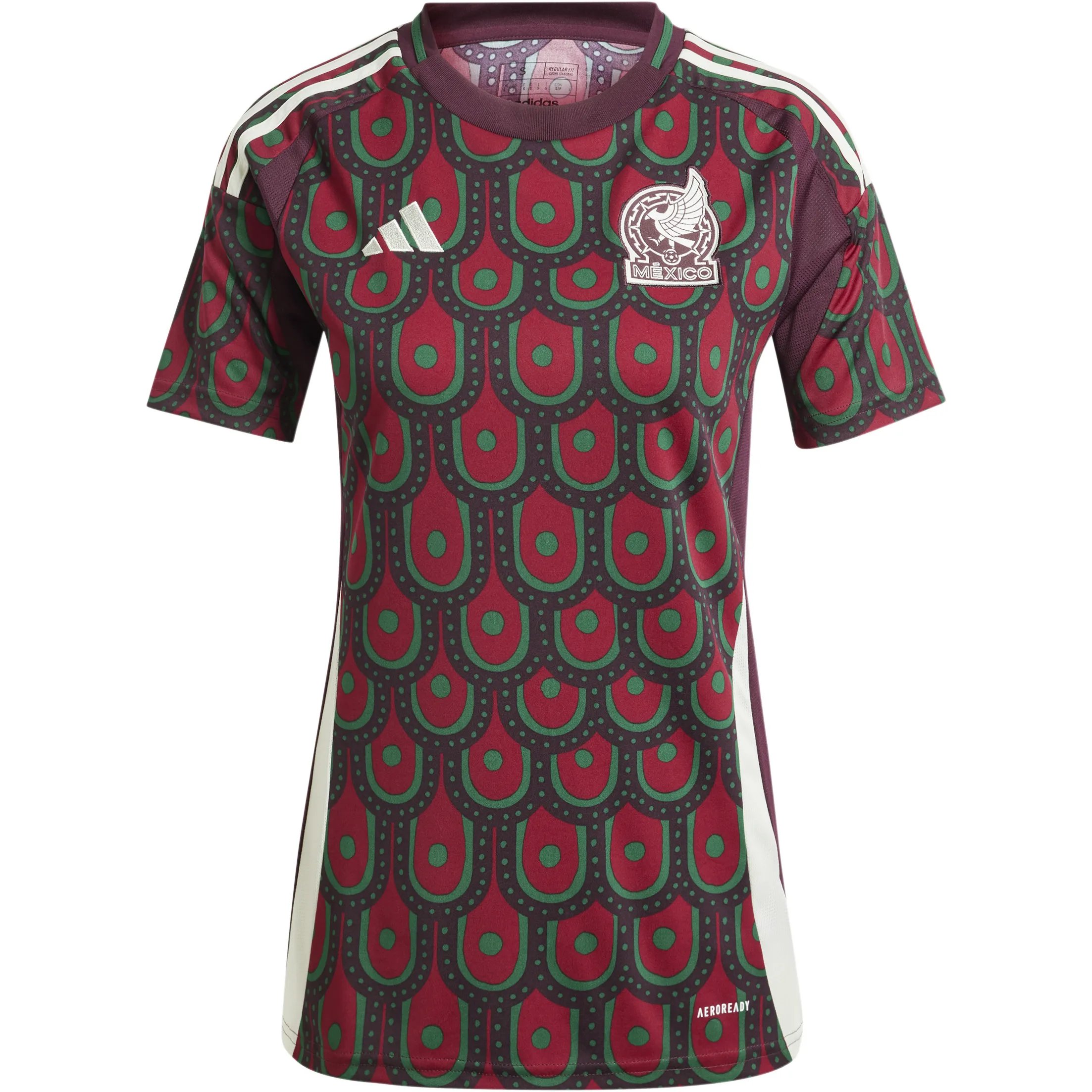 Adidas Mexico Women's 2024 Stadium Home Jersey