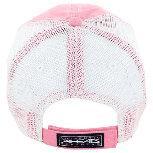 AHEAD Bubblegum/White Pigment Dyed Mesh Cap