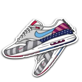 Air Max 1 "Parra" Sneaker Sticker