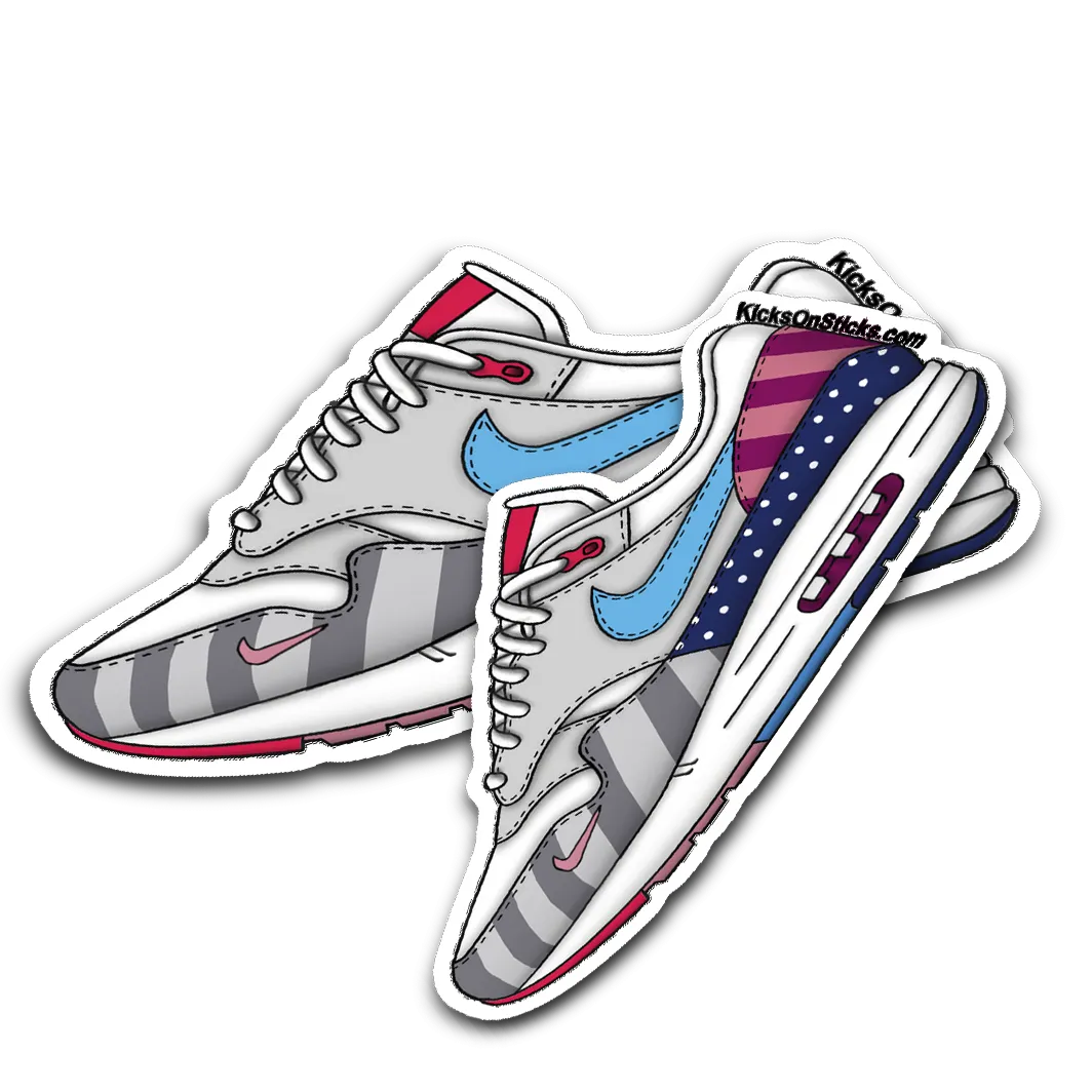 Air Max 1 "Parra" Sneaker Sticker