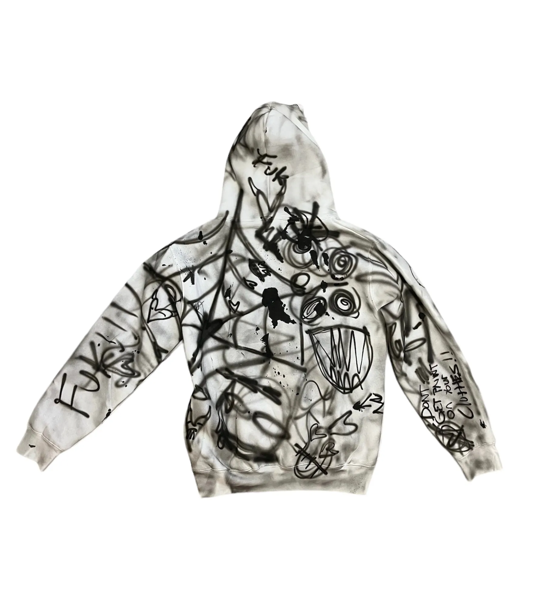 Airbrushed hoodie