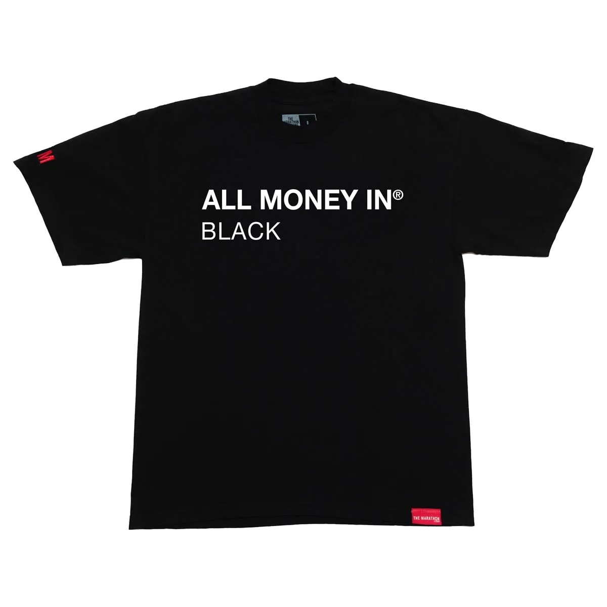 All Money In Black Pantone T-shirt - Black