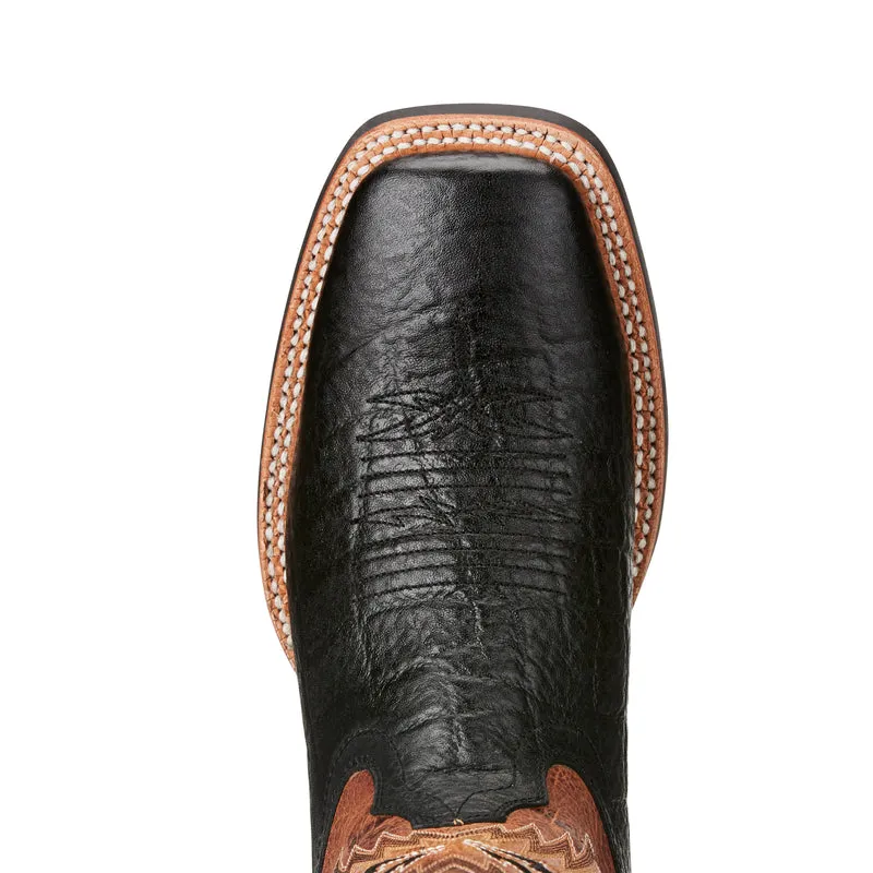 'Ariat' Men's 11" Arena Rebound Square Toe - Black / Tan