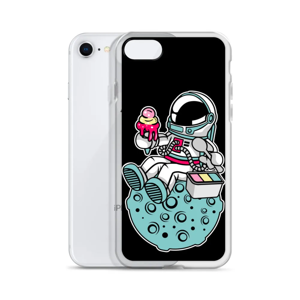 Astronaut | Ice Cream | Moon | Pop Art | iPhone Case