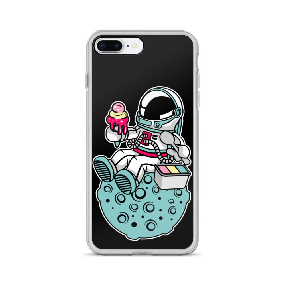 Astronaut | Ice Cream | Moon | Pop Art | iPhone Case