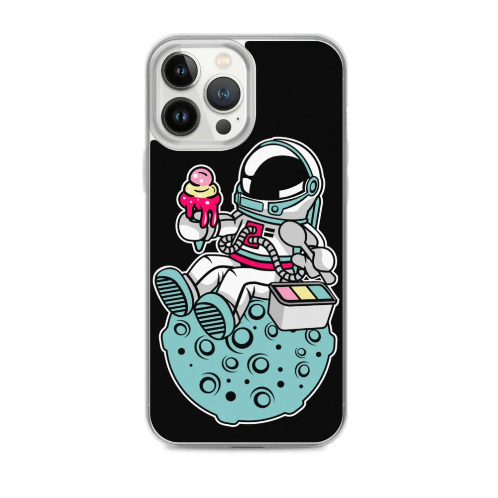 Astronaut | Ice Cream | Moon | Pop Art | iPhone Case