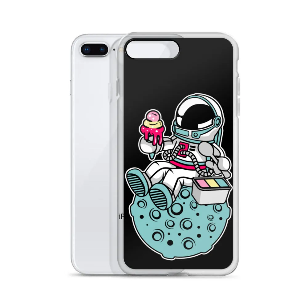 Astronaut | Ice Cream | Moon | Pop Art | iPhone Case