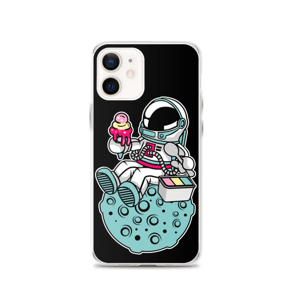 Astronaut | Ice Cream | Moon | Pop Art | iPhone Case