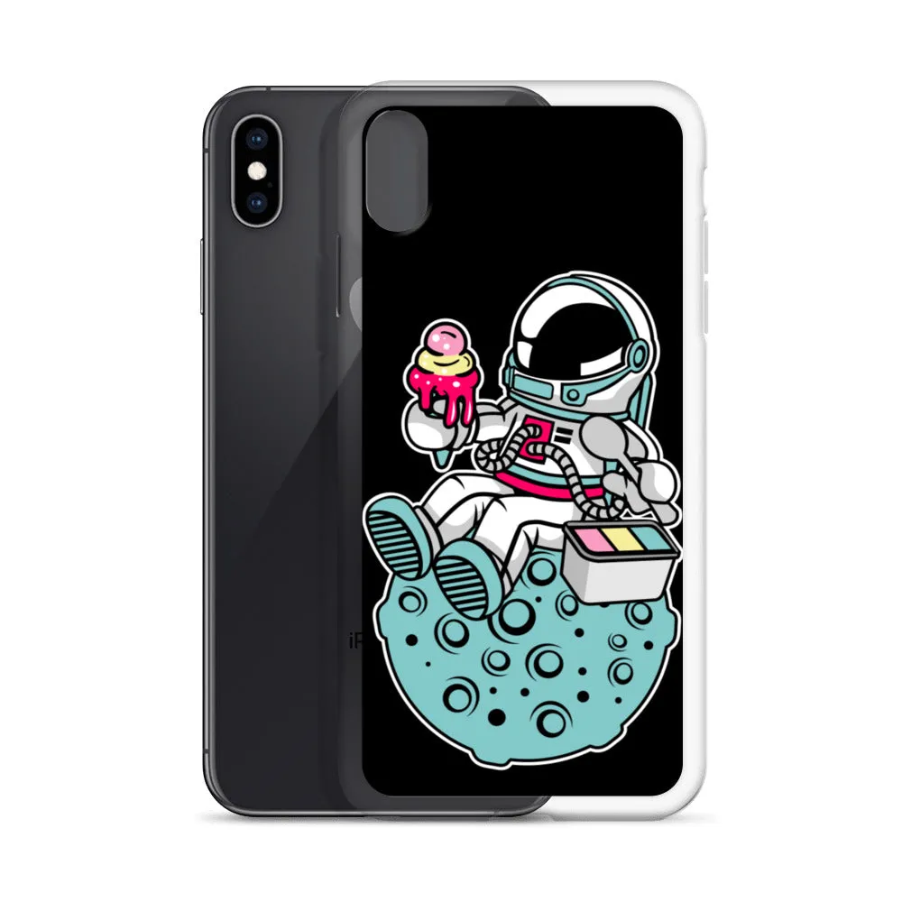 Astronaut | Ice Cream | Moon | Pop Art | iPhone Case