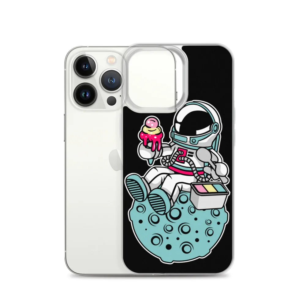 Astronaut | Ice Cream | Moon | Pop Art | iPhone Case