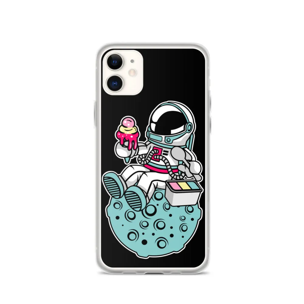 Astronaut | Ice Cream | Moon | Pop Art | iPhone Case