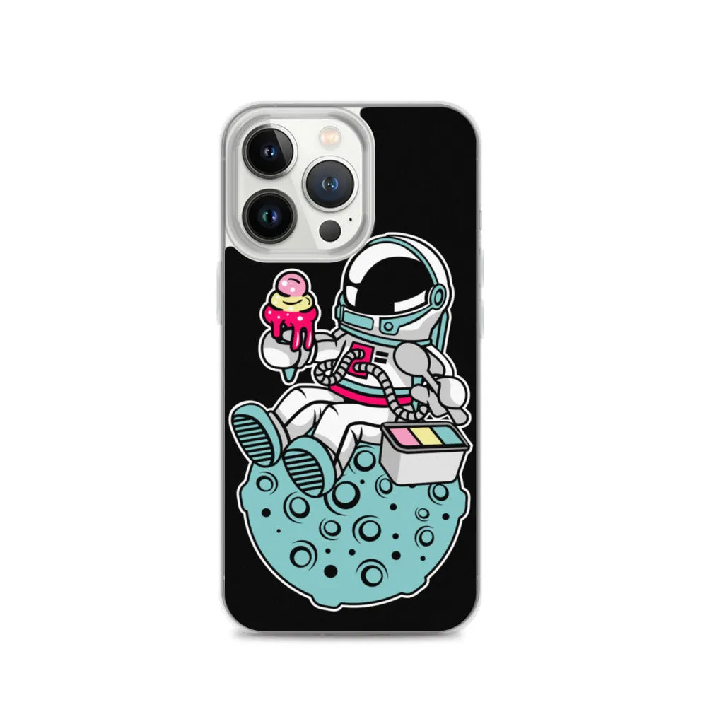 Astronaut | Ice Cream | Moon | Pop Art | iPhone Case