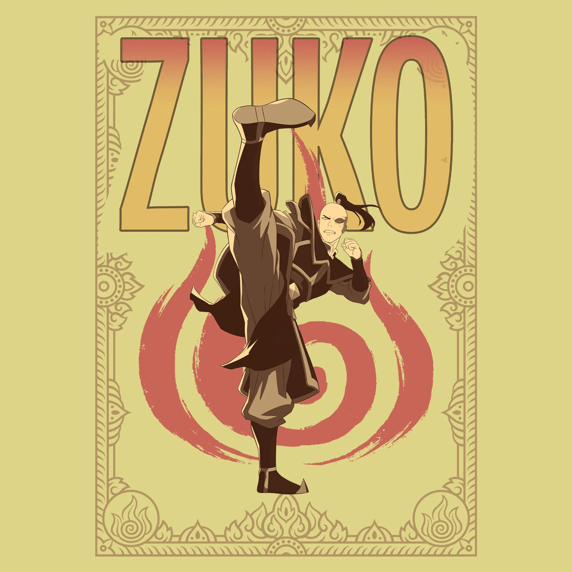 Avatar: The Last Airbender - Zuko Kick Tee