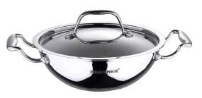 Bergner Argent Triply Stainless Steel Kadai