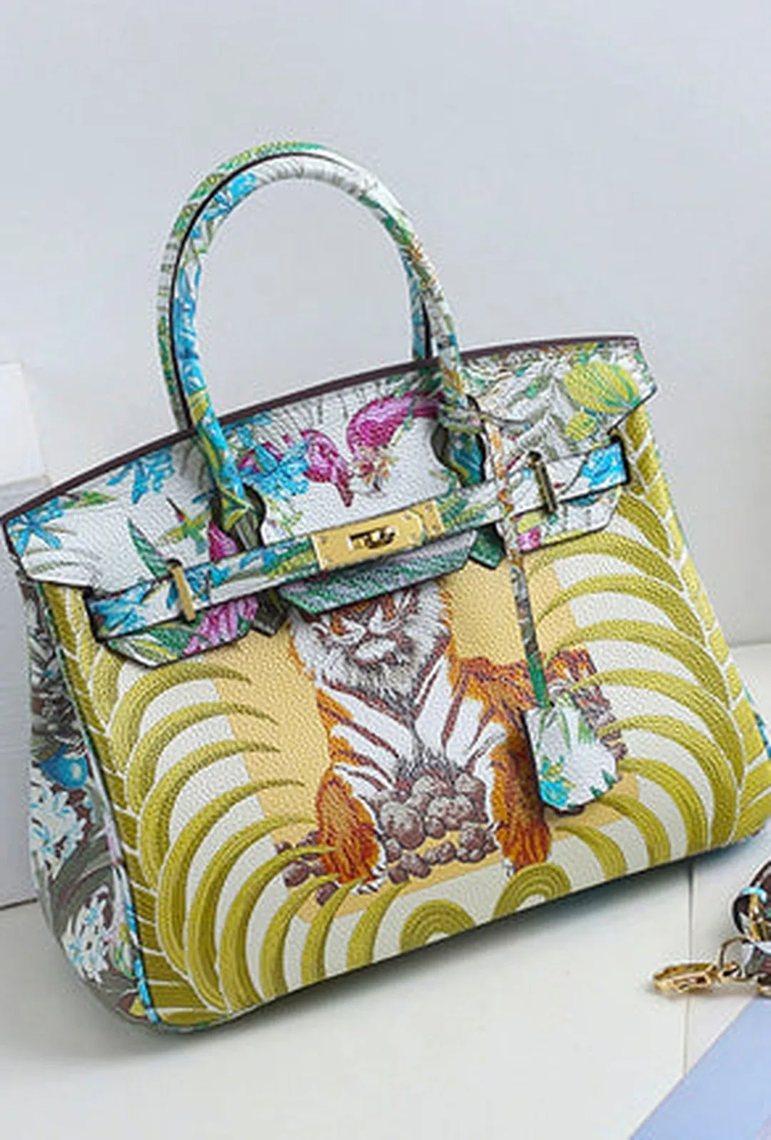 BERNADETTE - WILD PRINT KELLY BAG