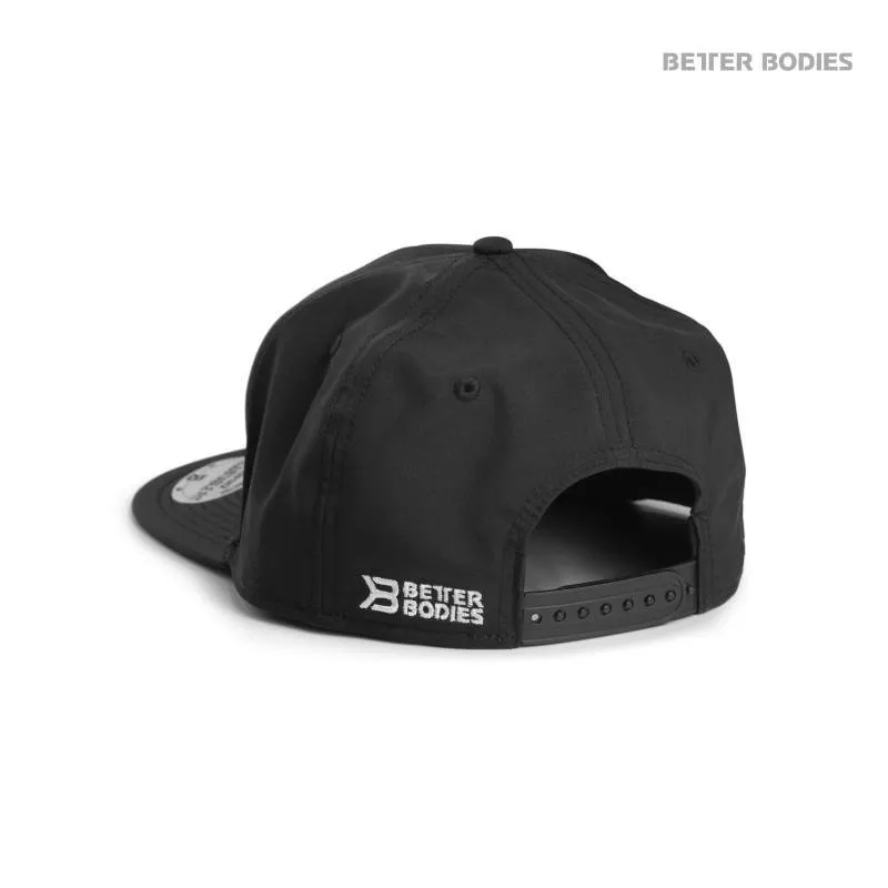 Better Bodies Flat Bill Cap - Black