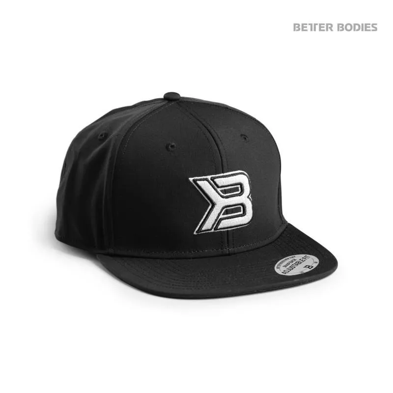 Better Bodies Flat Bill Cap - Black