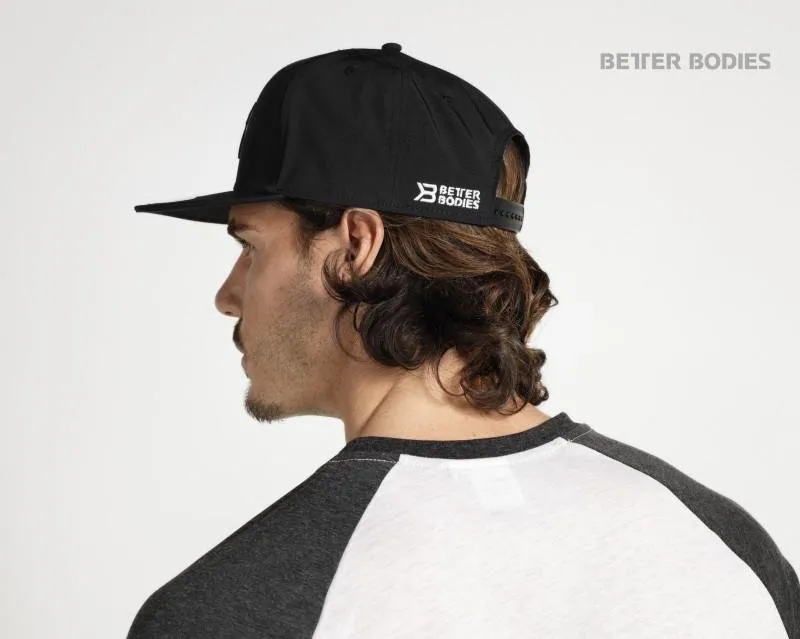 Better Bodies Flat Bill Cap - Black