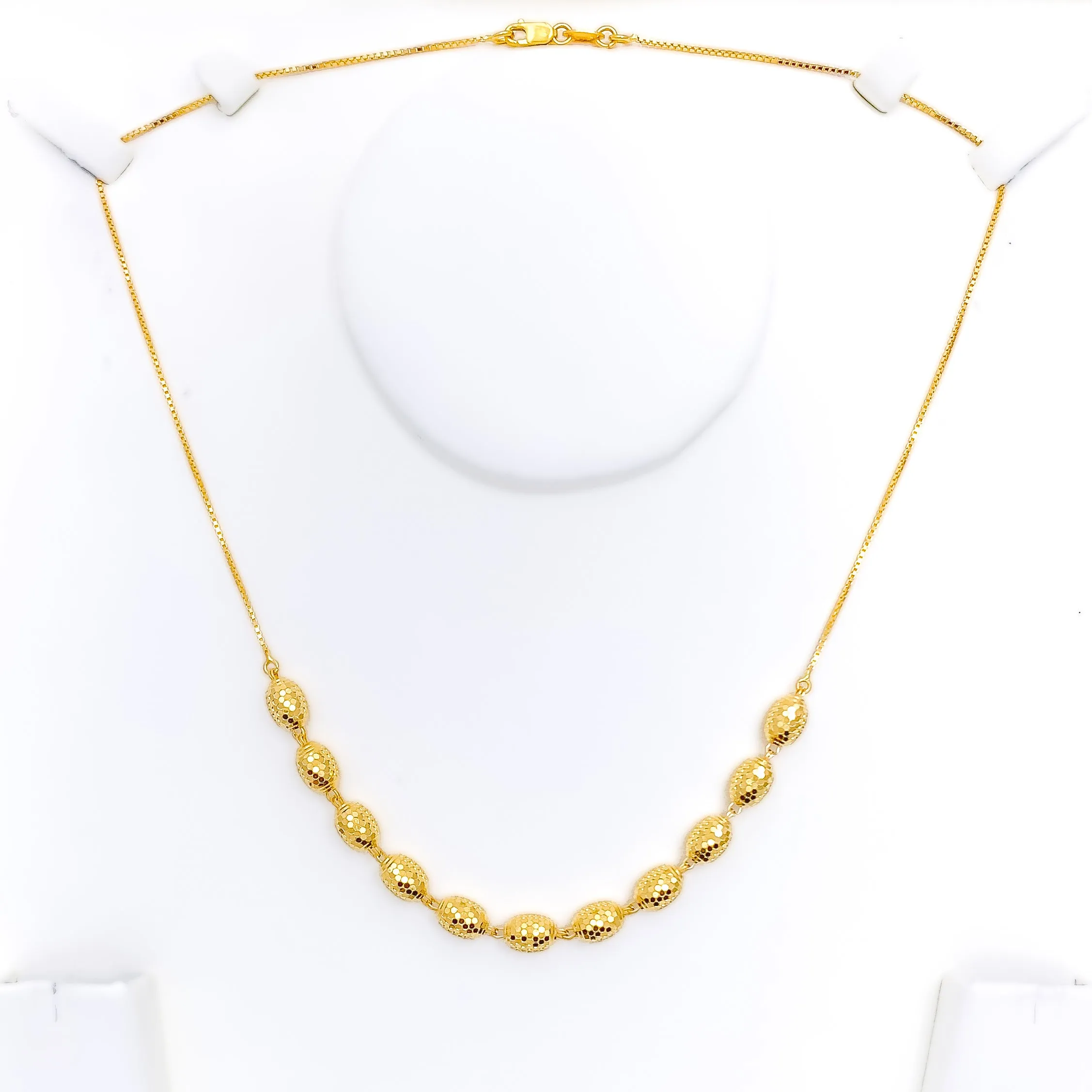 Blooming Classy 22k Gold Necklace