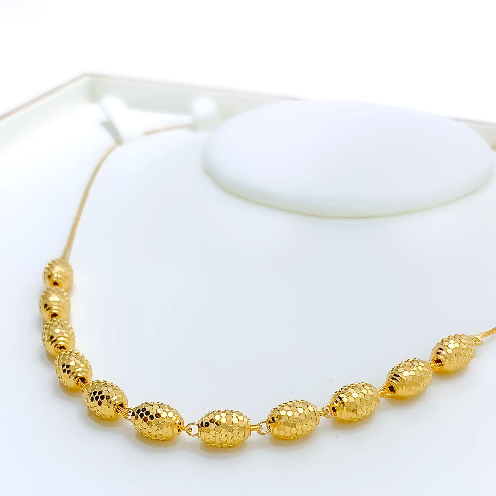 Blooming Classy 22k Gold Necklace