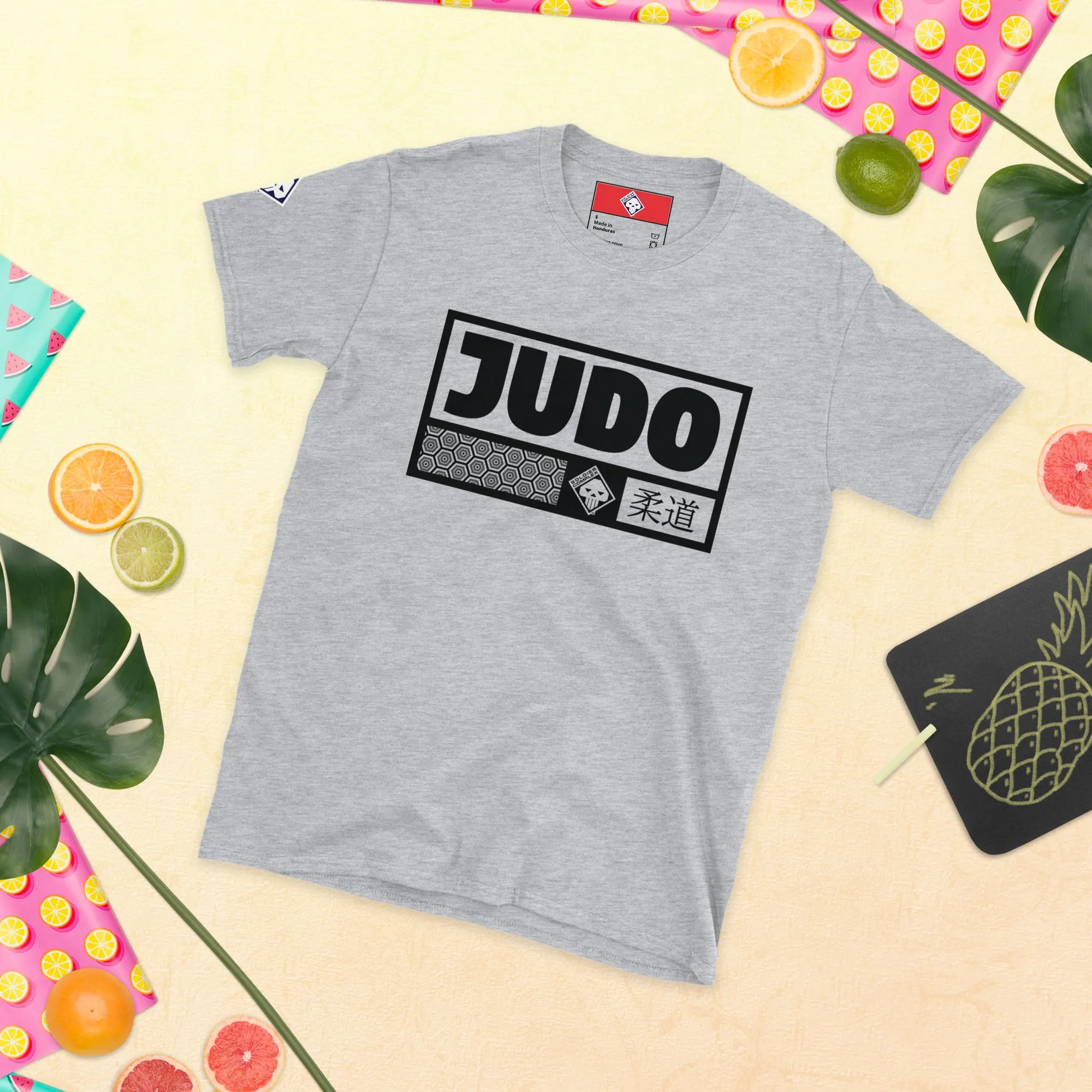 Bold and Strong: Men's Judo Tee