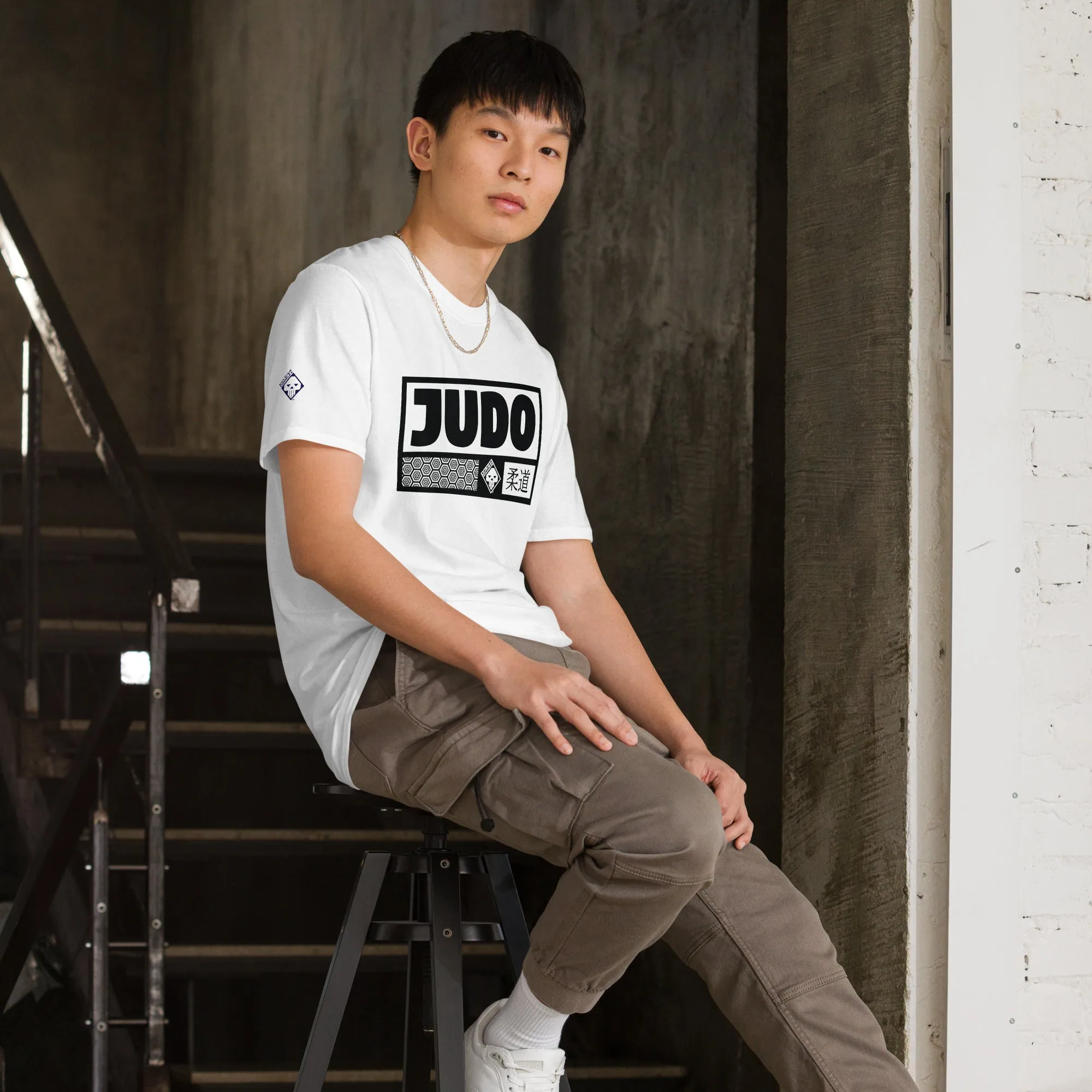 Bold and Strong: Men's Judo Tee