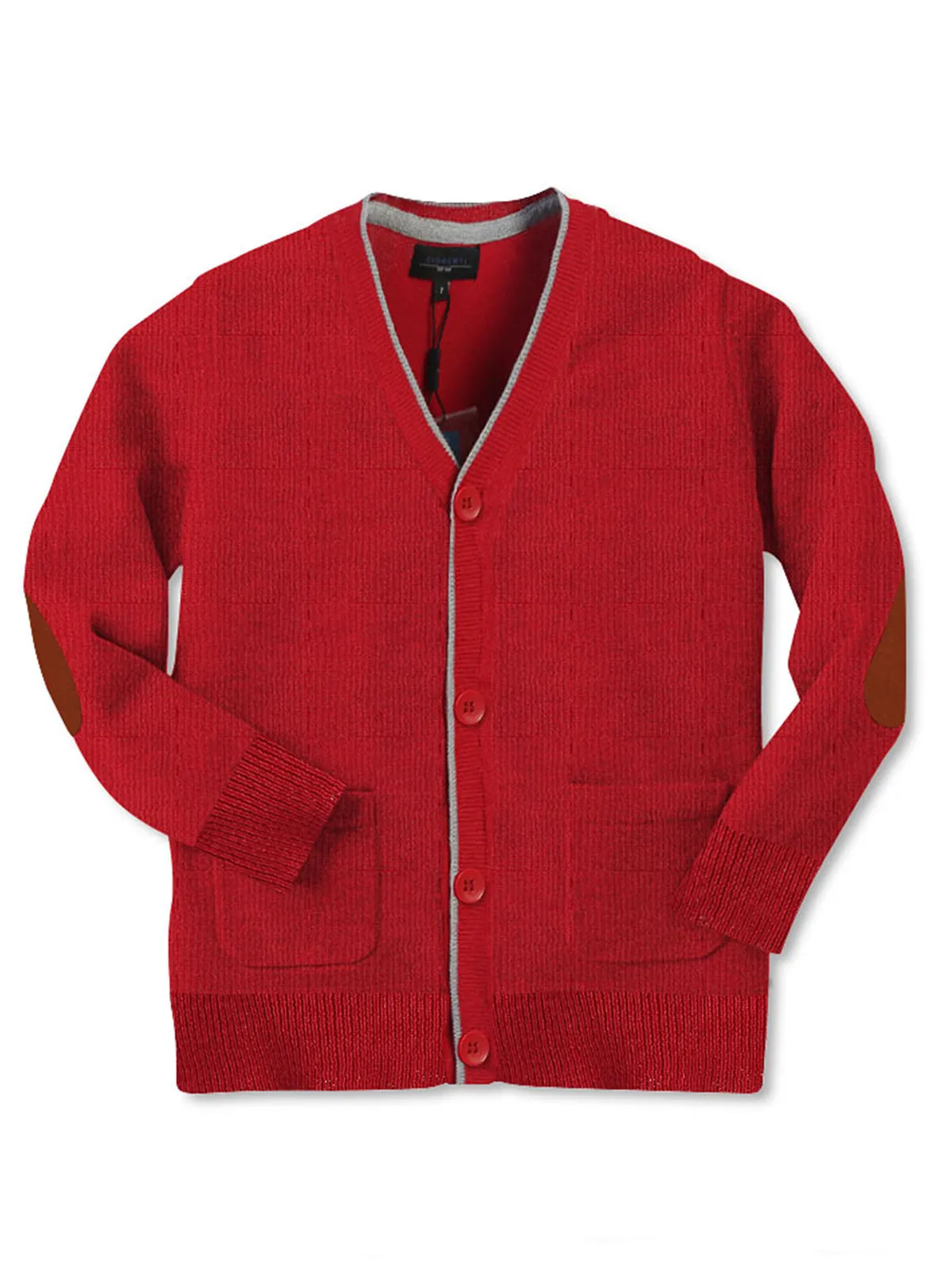 Boy's Knitted Cardigan Sweater