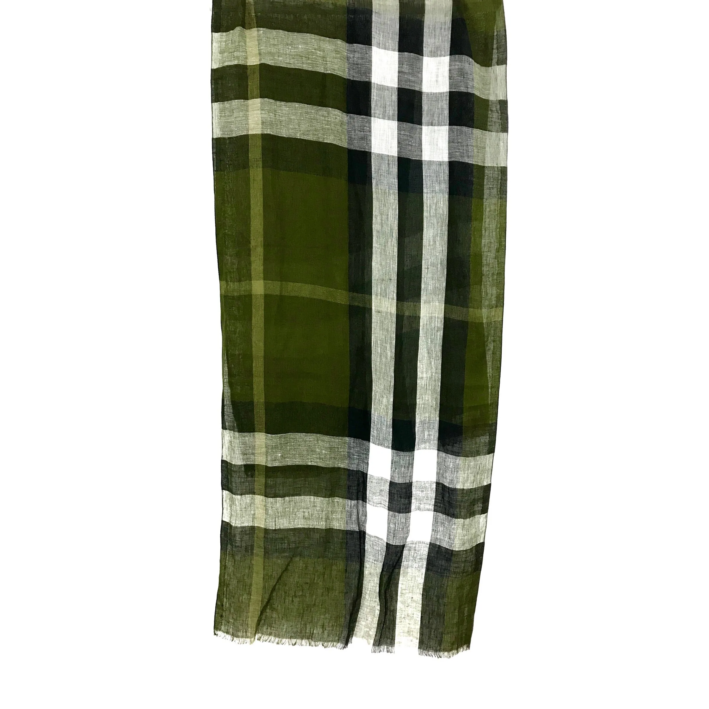 Burberry Giant Exploded Linen Nova Scarf