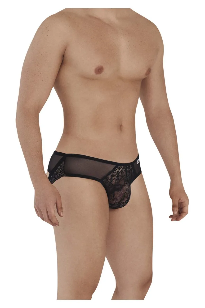 CandyMan Mesh-Lace Thongs