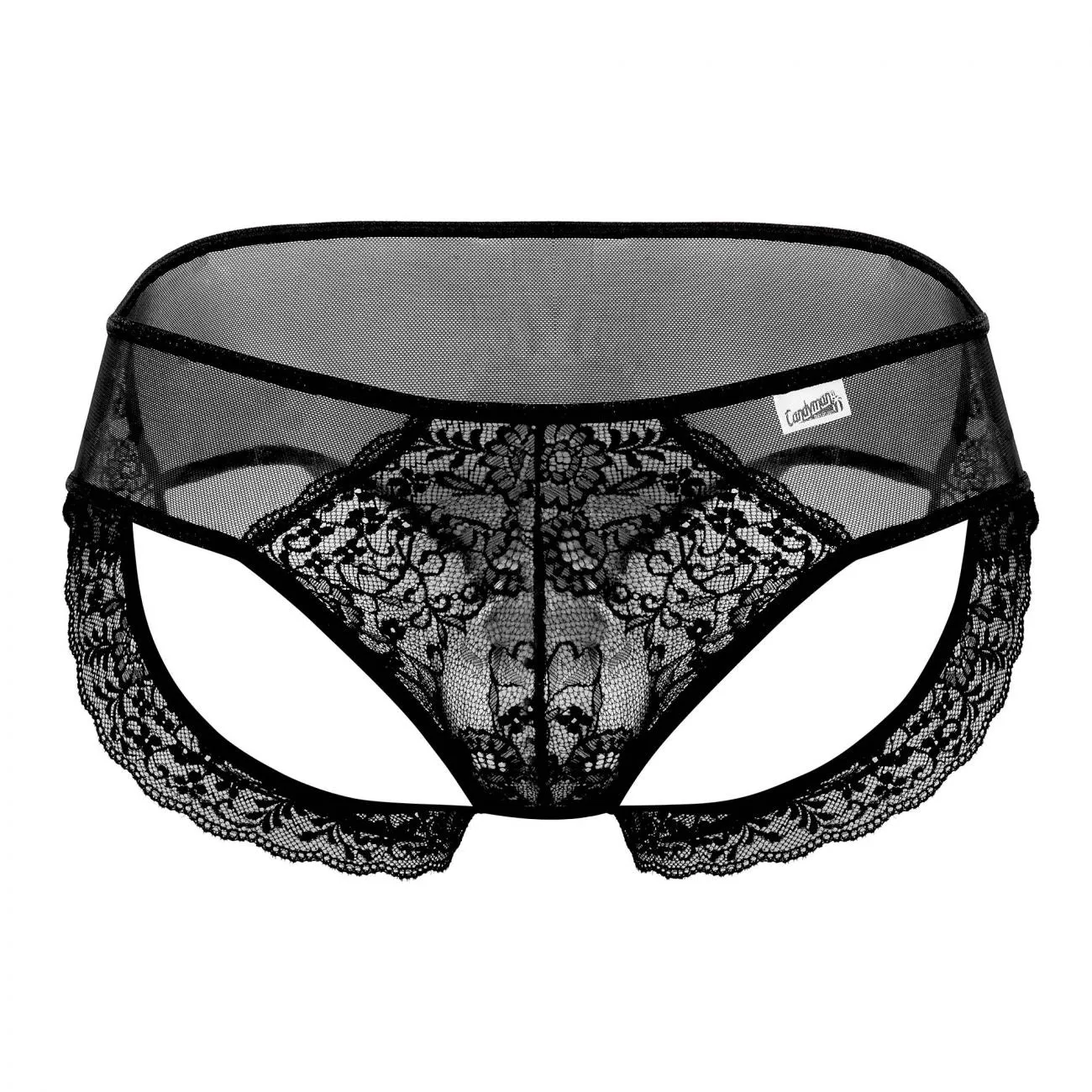 CandyMan Mesh-Lace Thongs