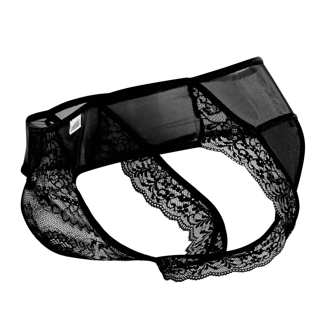 CandyMan Mesh-Lace Thongs