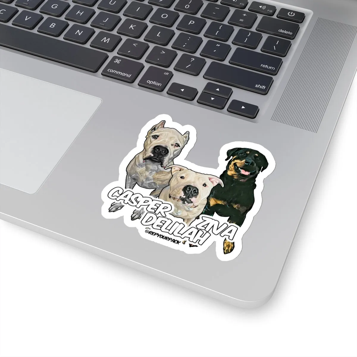 Casper Ziva Delilah Stickers