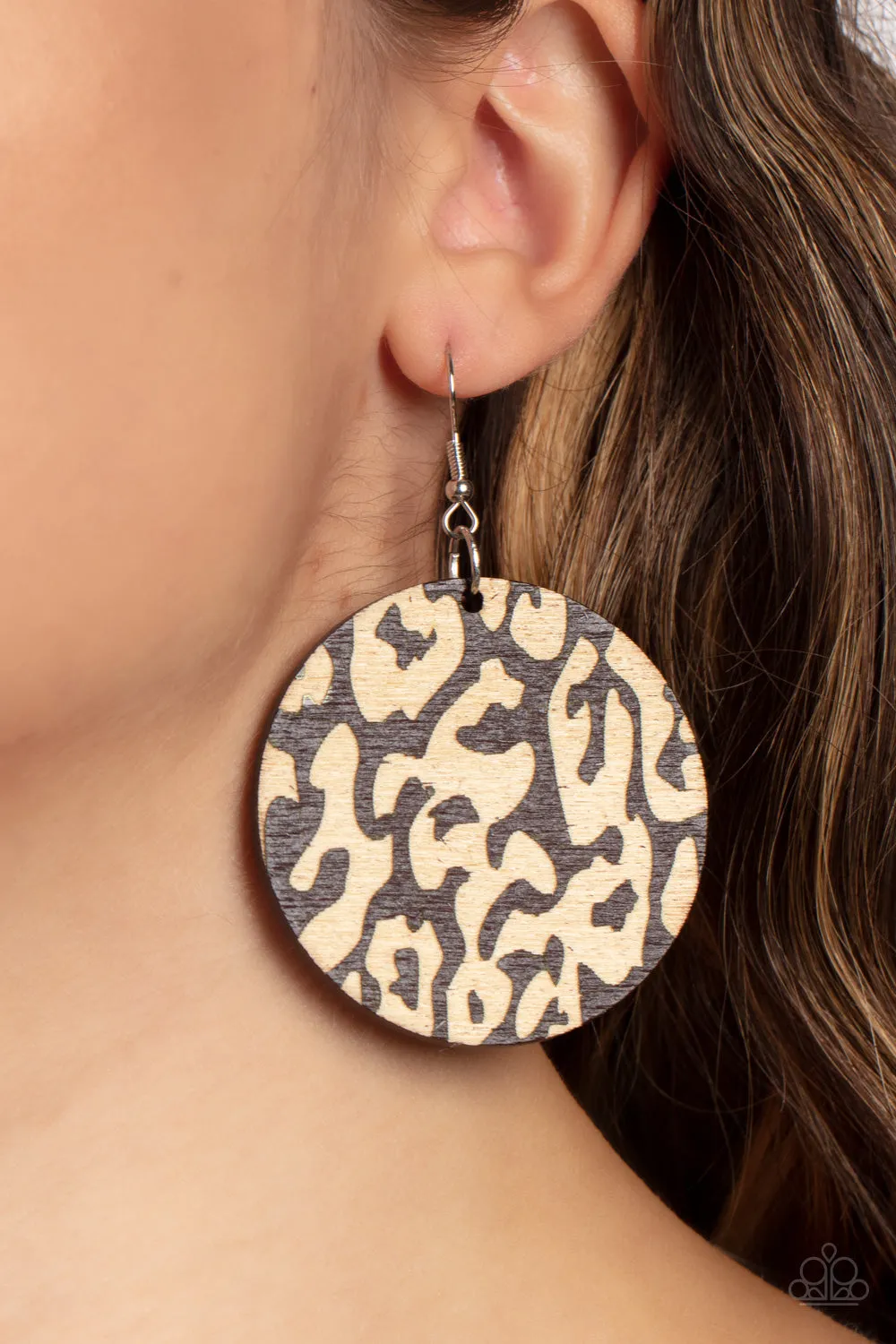 Catwalk Safari - Brown Paparazzi  Earrings