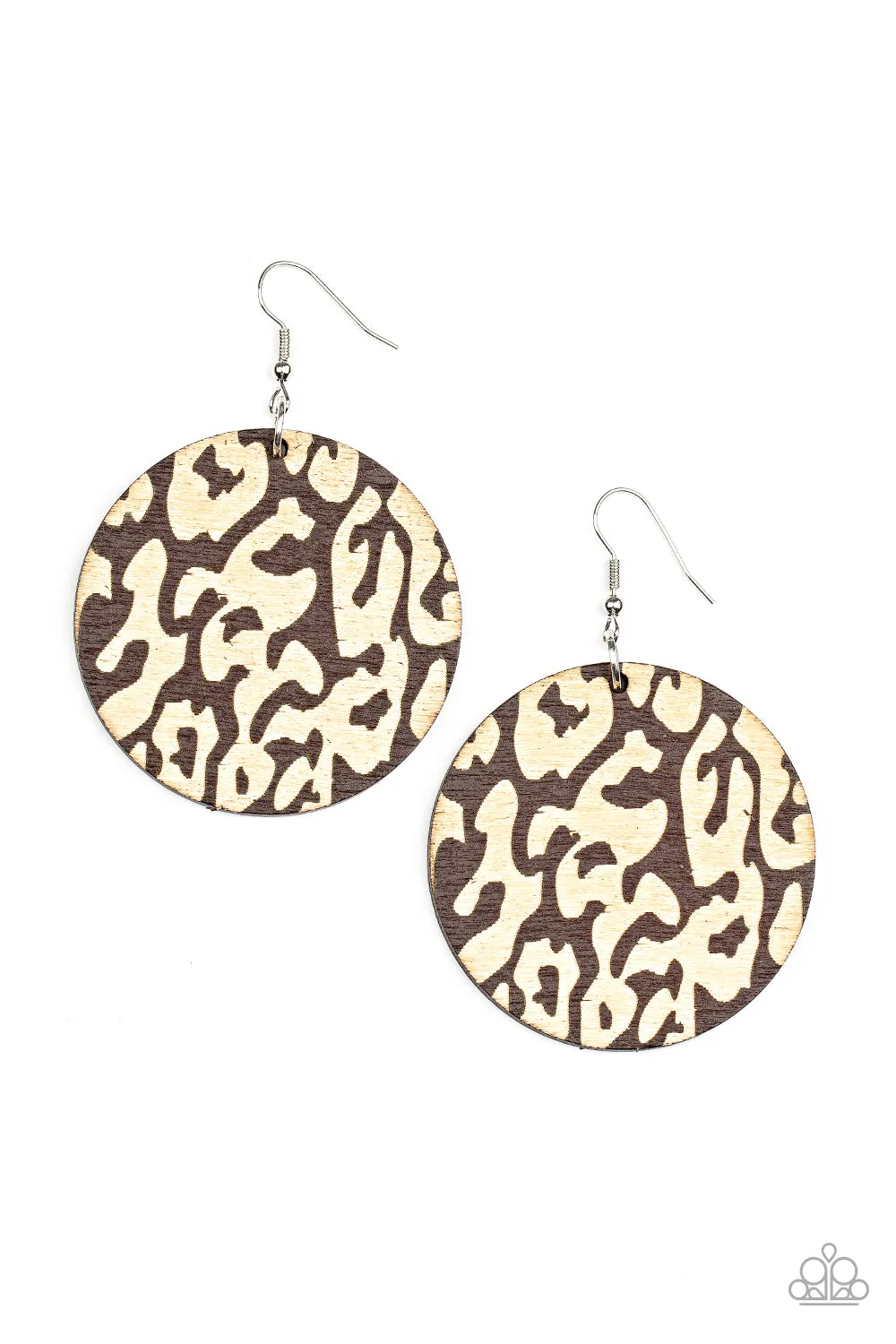 Catwalk Safari - Brown Paparazzi  Earrings