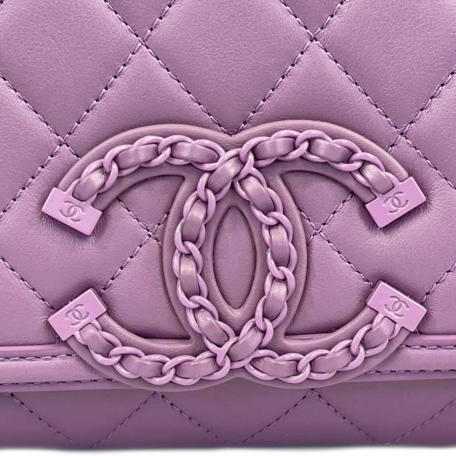 CHANEL - S/S 2021 - Classic Flap Quilted - Purple - Crossbody New w/ Tags