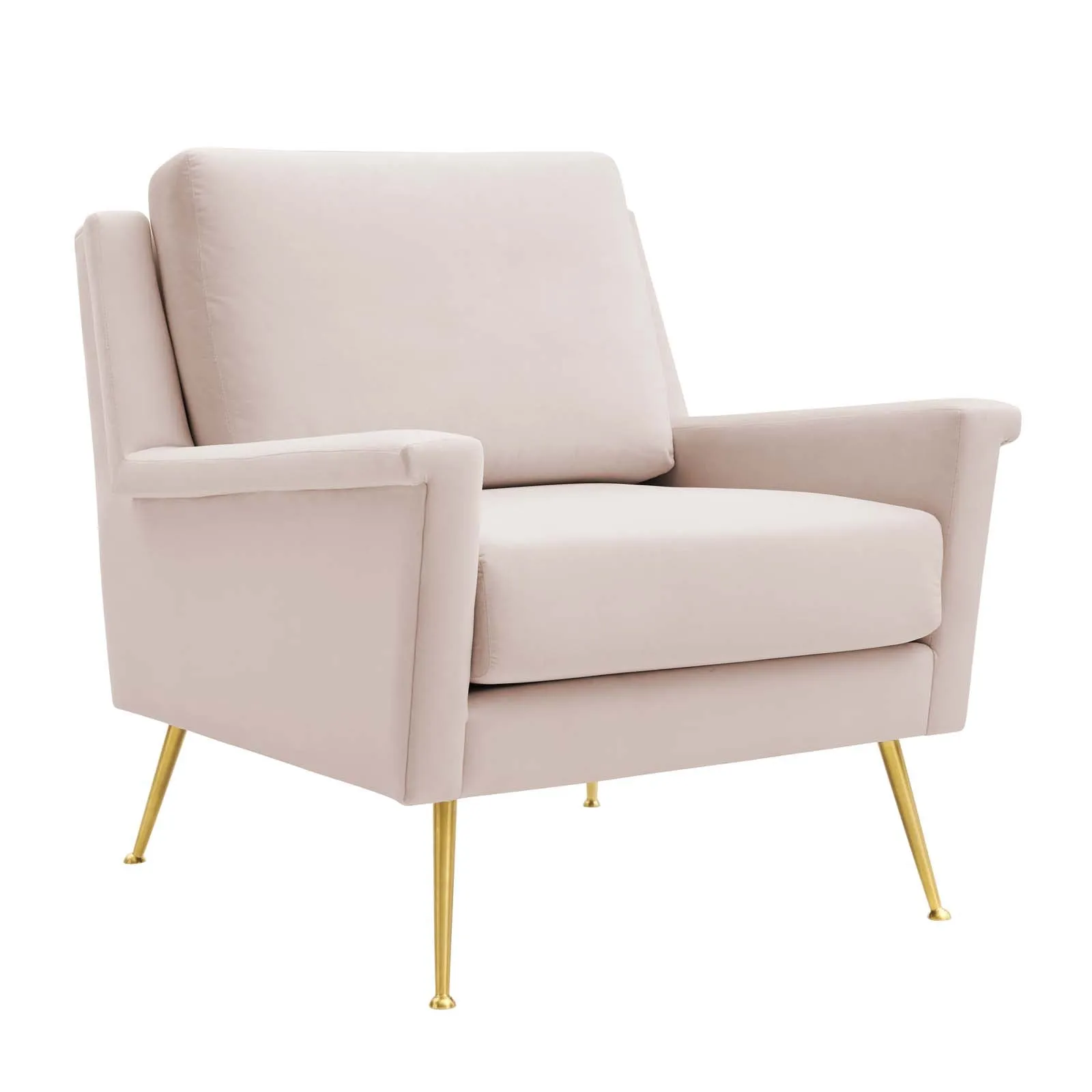 Chesapeake Performance Velvet Armchair