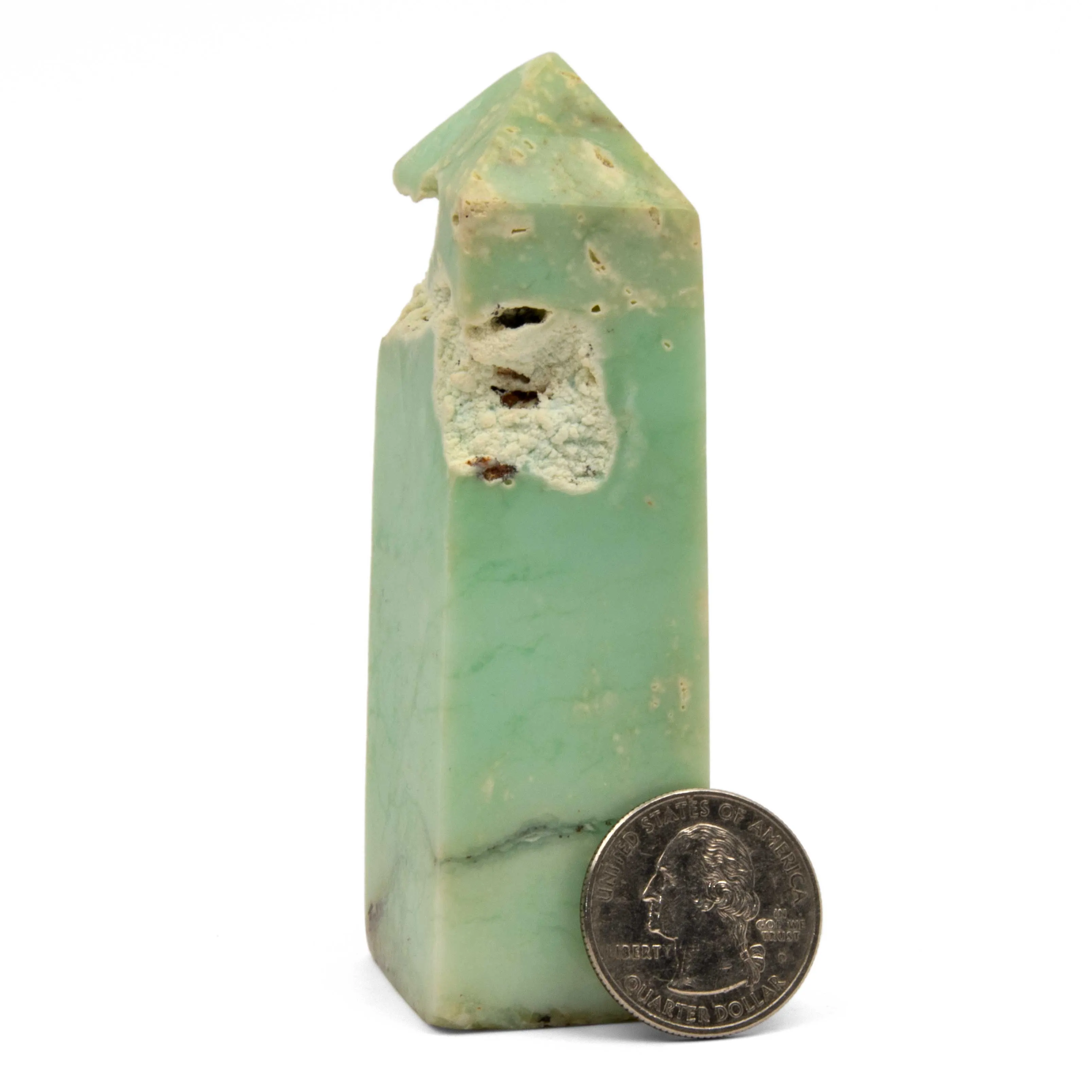 Chrysoprase - Polished, Tower