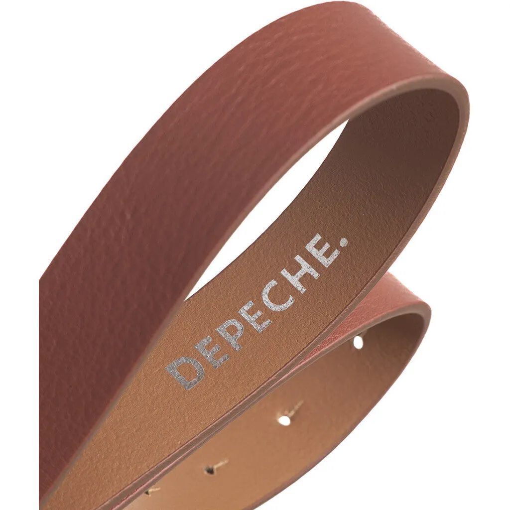 Classic belt / 16334 - Dark cognac