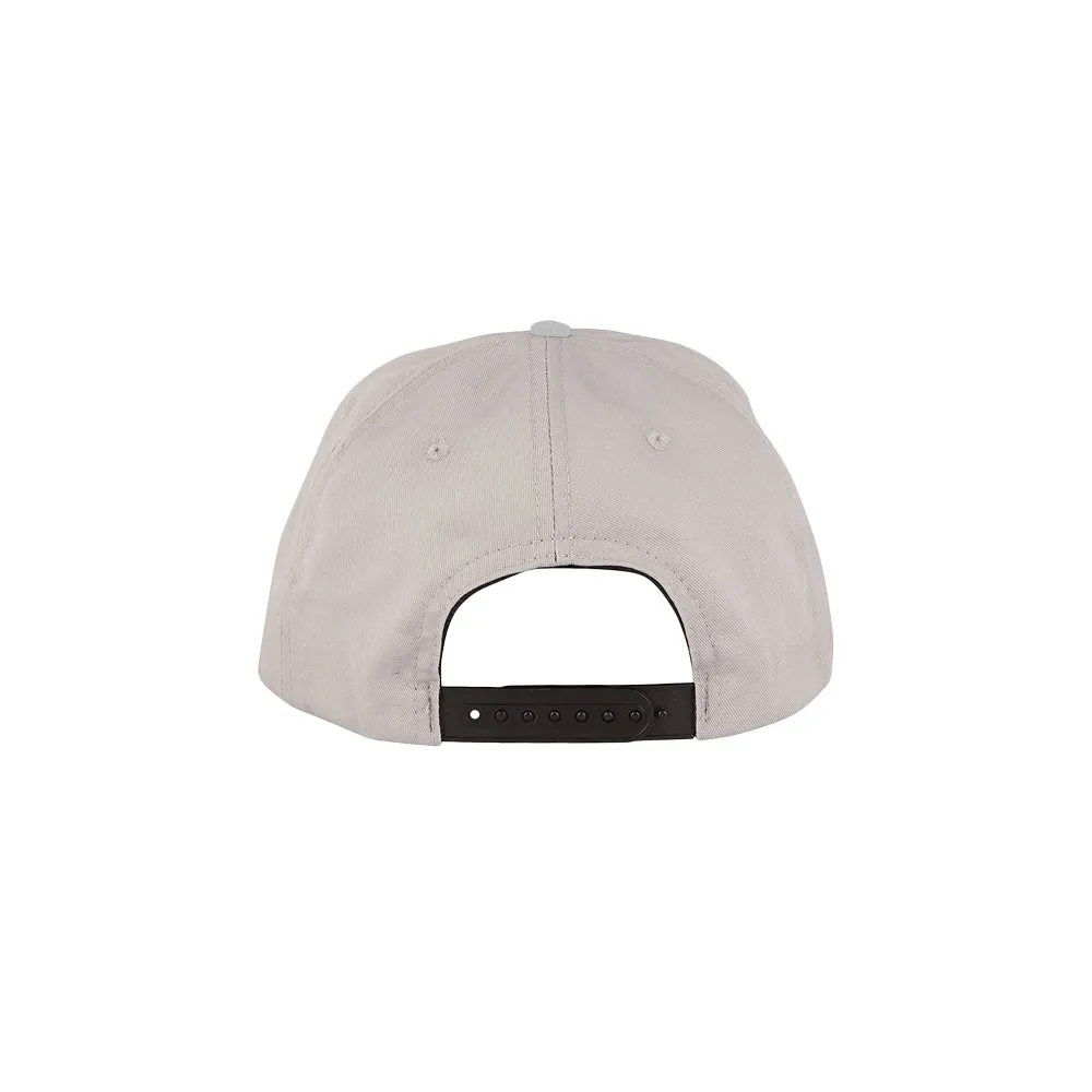 Classic Snapback Structured Hat (Grey)