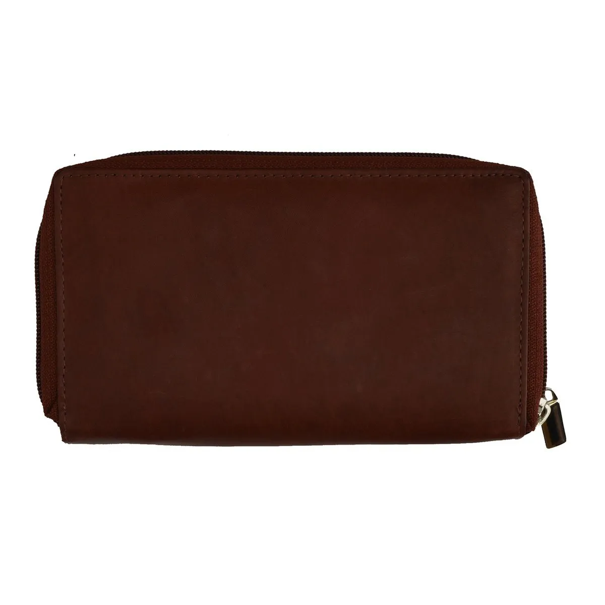 Classic Zip Around Leather Women's Wallet