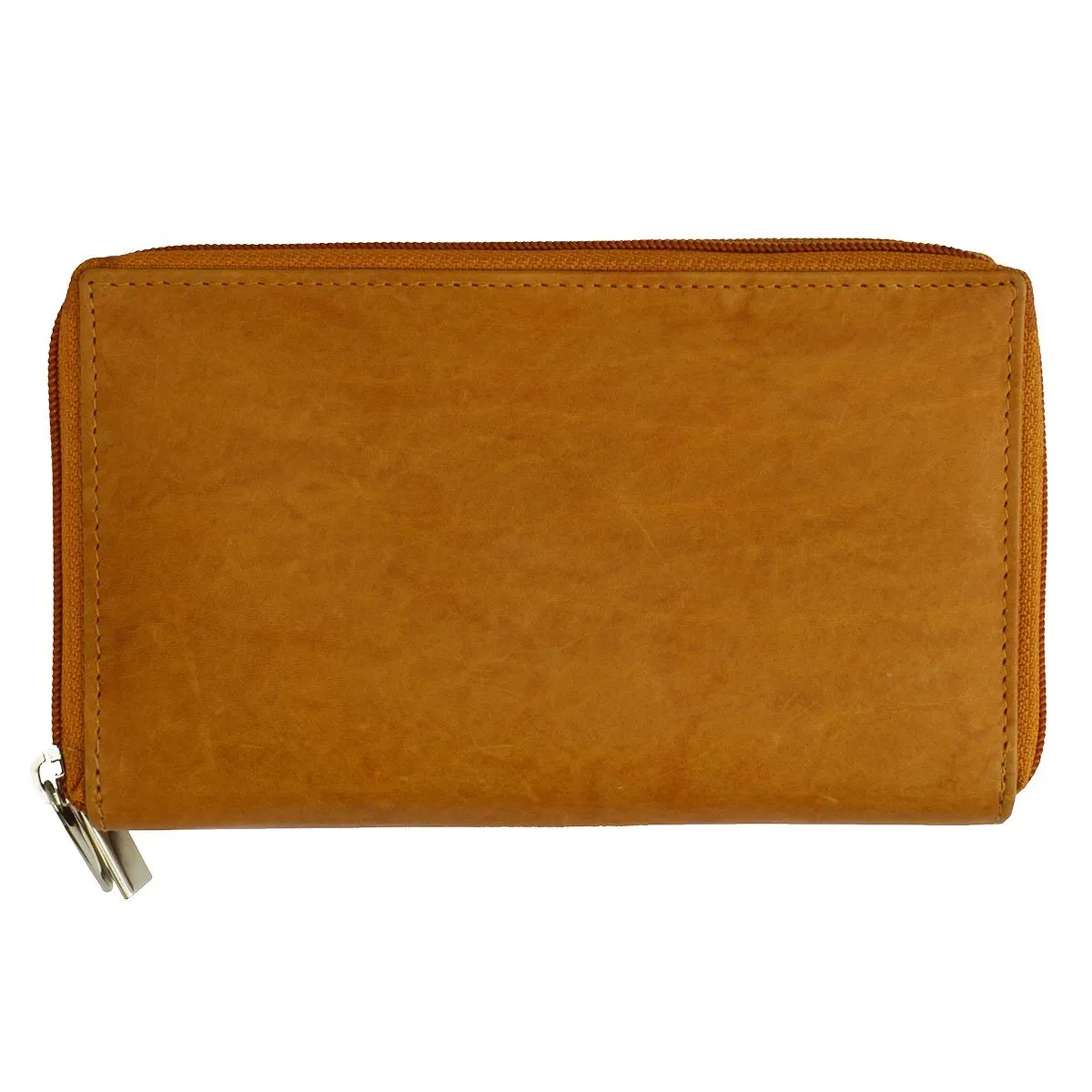 Classic Zip Around Leather Women's Wallet