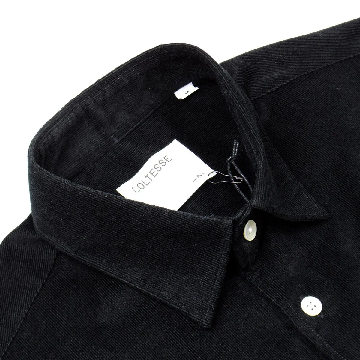 Coltesse - Hydrus Shirt - Black Corduroy